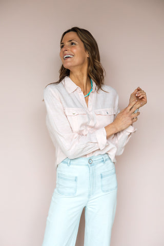 LOLA RIVER MARTHA LS BLOUSE