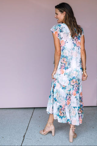 love stitch LOVE LANGUAGE MAXI DRESS