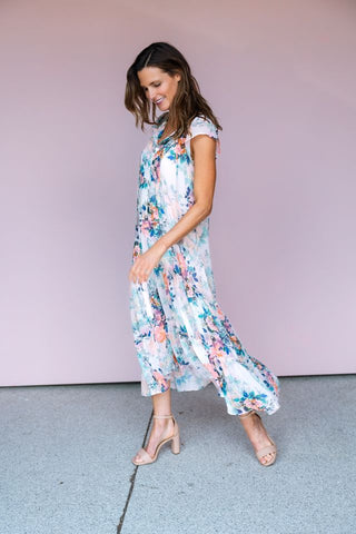 love stitch LOVE LANGUAGE MAXI DRESS