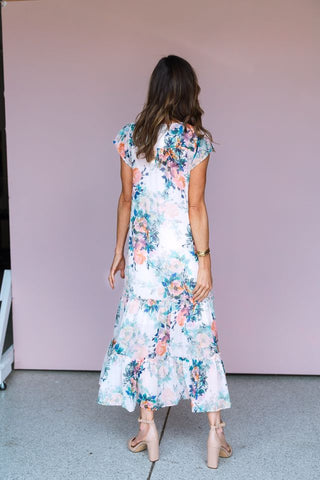 love stitch LOVE LANGUAGE MAXI DRESS