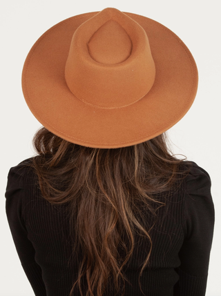LUCCA COUTURE ARIEL DK TAN FELT RANCHER