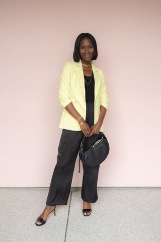 MALI + LILI BLACK ARIA SLING BAG