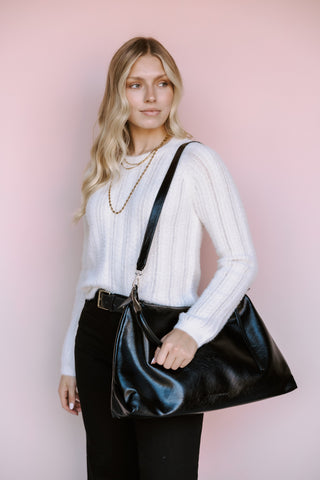 MELIE BIANCO CHARLIE SHOULDER BAG