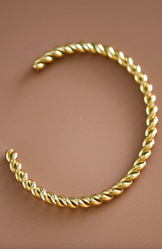 MIA ACCESSORIES GOLD ROPE CUFF