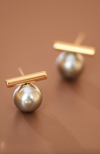 MIA ACCESSORIES LUNA BAR EARRINGS