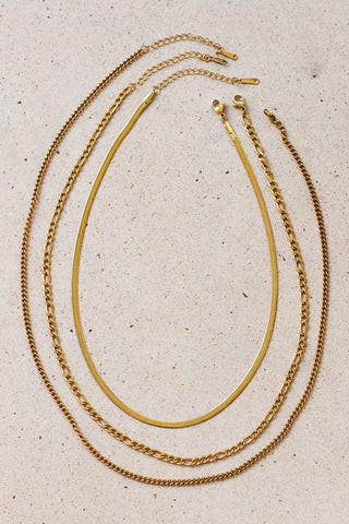 MIA ACCESSORIES URBAN STACK NECKLACE