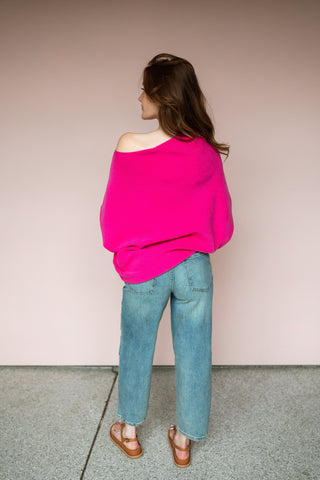 MILIO MILANO ASYMMETRICAL SWEATER