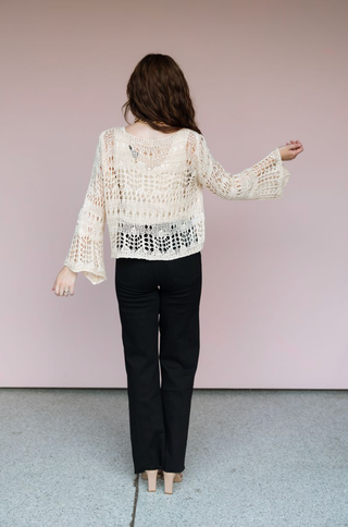 MILIO MILANO CROCHET LONG SLEEVE