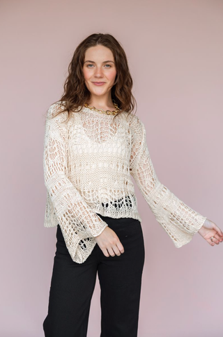 MILIO MILANO CROCHET LONG SLEEVE