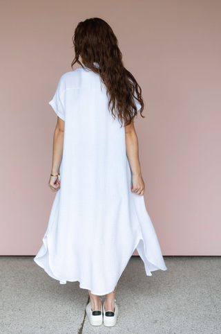 MILIO MILANO WHITE SHARON DRESS