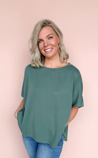 MONO B ELDERGREEN LUXE TOP