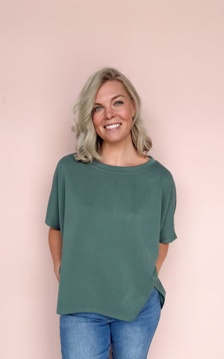 MONO B ELDERGREEN LUXE TOP