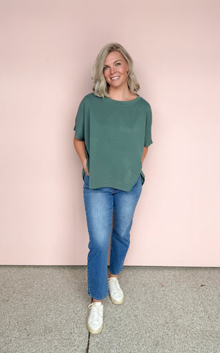 MONO B ELDERGREEN LUXE TOP