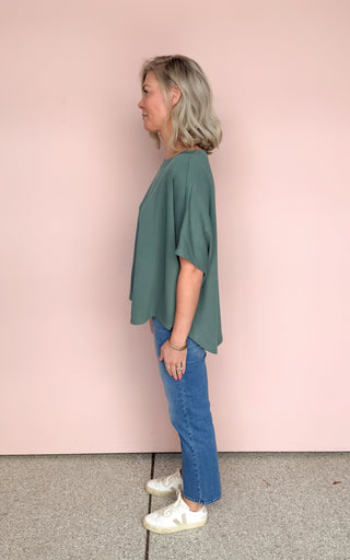 MONO B ELDERGREEN LUXE TOP