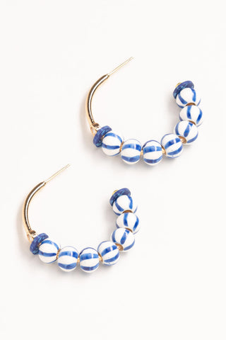 NAKAMOL DESIGN, LLC NAUTICAL HOOP EARRING