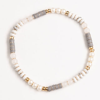 NAKAMOL DESIGN, LLC WHITE NAPPA BRACELET