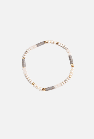 NAKAMOL DESIGN, LLC WHITE NAPPA BRACELET