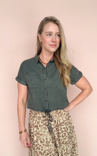 NAKED ZEBRA MAURA TOP