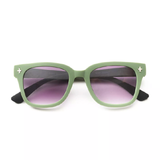 OKKIA GIOVANNI GREEN SUNGLASSES