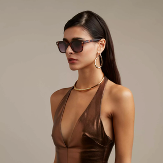OKKIA GIOVANNI HAVANA SUNGLASSES