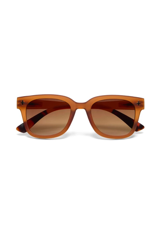 OKKIA GIOVANNI TR BROWN SUNGLASSES