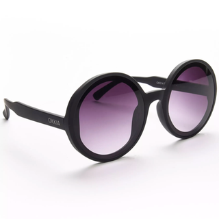 OKKIA MONICA BLACK SUNGLASSES