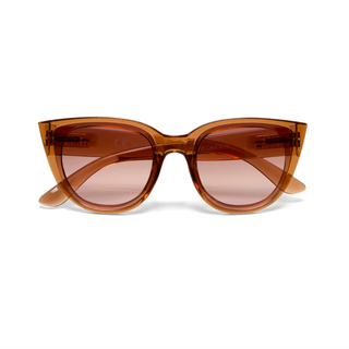 OKKIA SILVIA TR BROWN SUNGLASSES