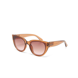OKKIA SILVIA TR BROWN SUNGLASSES
