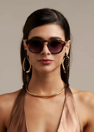 OKKIA ZENO HAVANA SUNGLASSES