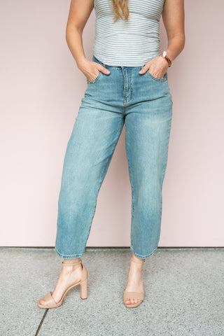 OLIVER LOGAN HARLOW BARREL JEANS