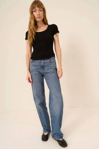 PROJECT SOCIAL T BLACK JULIE TEE
