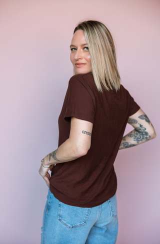 PROJECT SOCIAL T CACAO PLATA TEE