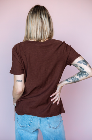 PROJECT SOCIAL T CACAO PLATA TEE