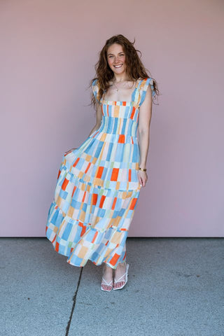 Promesa USA KALEIDOSCOPE MAXI DRESS