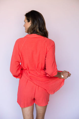 Promesa USA WILDFLOWER SHIRT ROMPER