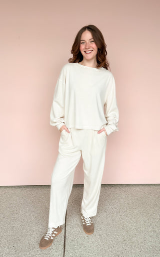 RAE MODE TAUPE TIA PANT