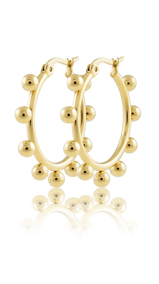 SAHIRA JEWELRY DESIGN SMALL ERIN HOOPS