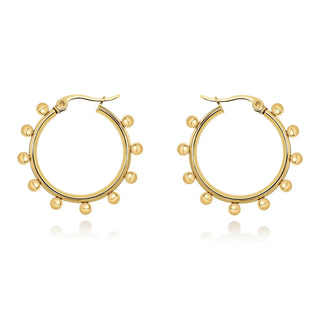 SAHIRA JEWELRY DESIGN SMALL ERIN HOOPS