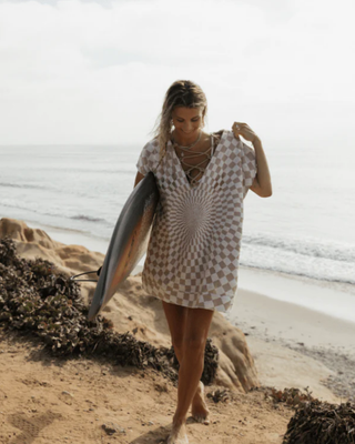 SAND CLOUD CHECKSTER COVERUP