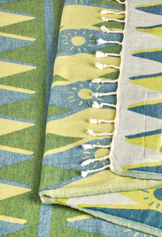 SAND CLOUD TARTAN TOWEL