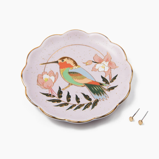 SCOUT BIRD DISH & STUD SET