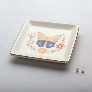 SCOUT BUTTERFLY DISH & STUD SET