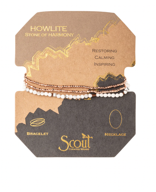 SCOUT DELICATE STONE BRACELET