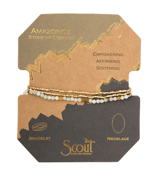 SCOUT DELICATE STONE BRACELET