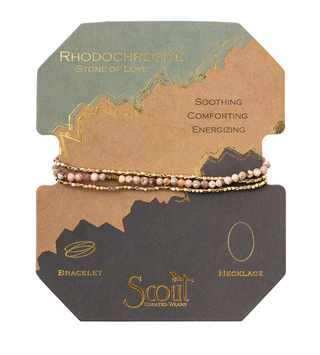 SCOUT DELICATE STONE BRACELET