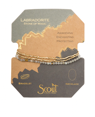 SCOUT DELICATE STONE BRACELET