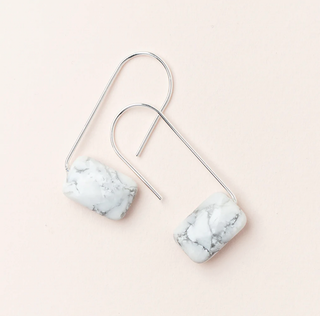 SCOUT HOWLITE FLOATING EARRING