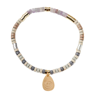 SCOUT INTENTION CHARM BRACELET - AMETHYST
