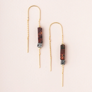 SCOUT JASPER RECTANGLE EARRING