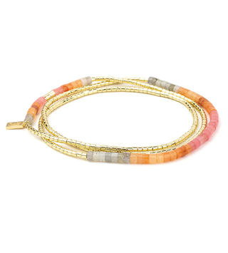 SCOUT OMBRE STONE WRAP BRACELET